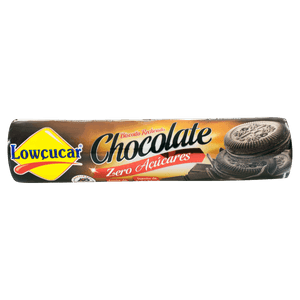 Biscoito Recheio Chocolate Zero Lactose Zero Açúcar Lowçucar Pacote 120g