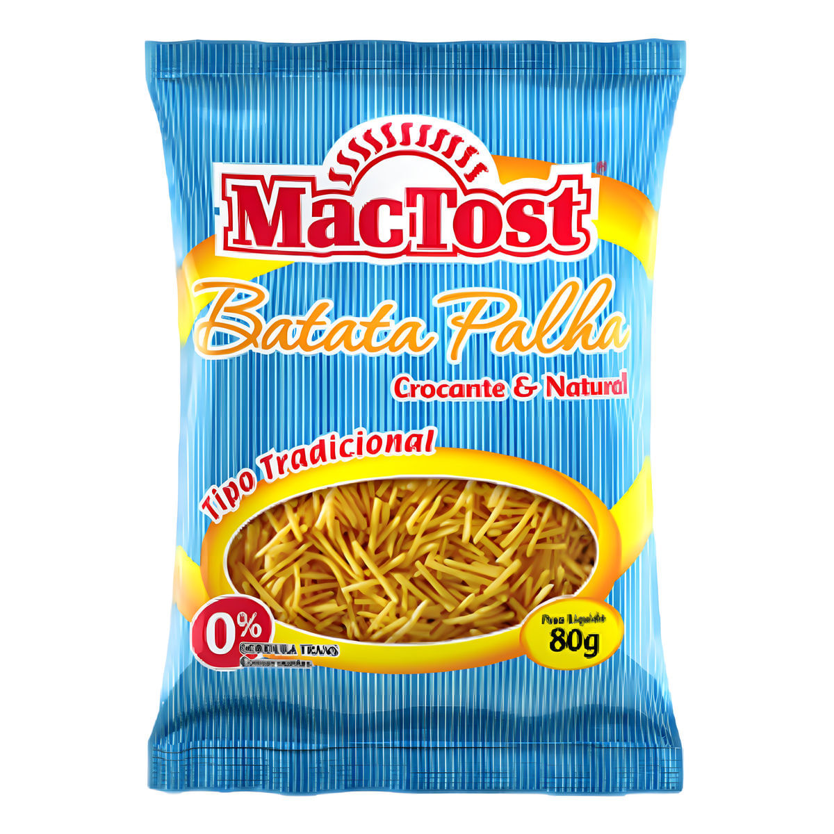 Batata Palha Tradicional Mactost Pacote 80g