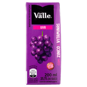 Nectar Uva Del Valle Caixa 200ml