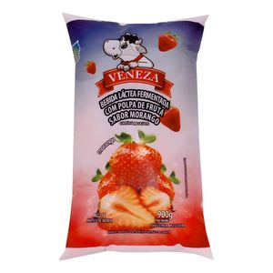 Bebida Láctea Morango Veneza Pacote 900g