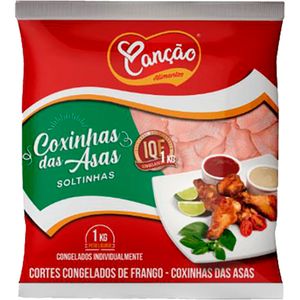 Coxinha da Asa de Frango Congelada Canção 1kg