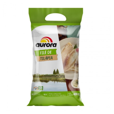 File-de-Tilapia-Congelado-sem-Pele-Aurora-Pacote-400g