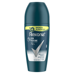 Antitranspirante Roll-On sem Perfume Rexona Men 50ml