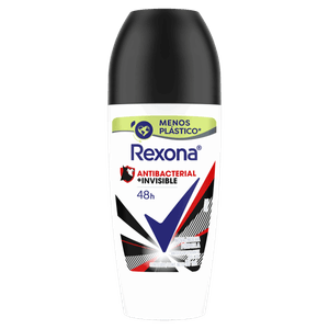 Antitranspirante Roll-On Antibacterial e Invisible Rexona Motionsense 50ml