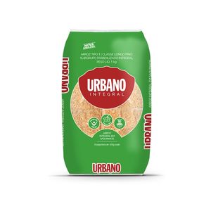 Arroz Parboilizado Tipo 1 Integral Urbano Pacote 1kg