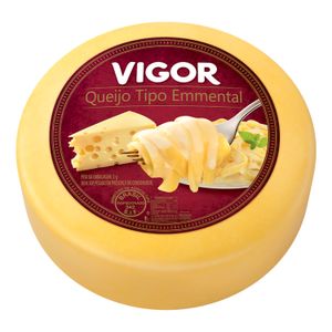 Queijo Emental Vigor Inteiro Kg