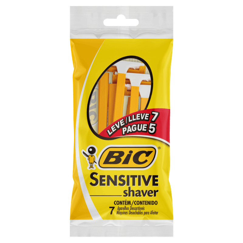 Aparelho-Descartavel-para-Barbear-Bic-Sensitive-Leve-7-Pague-5-Unidades