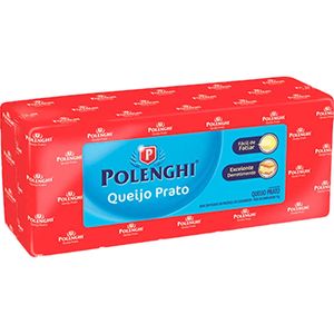 Queijo Prato Processado Polenghi 192 Fatias Kg