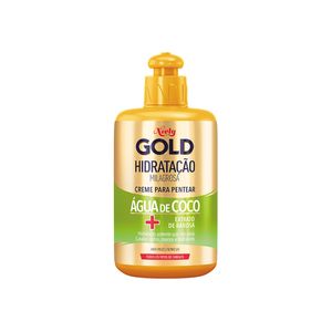 Creme para Pentear Niely Gold Hidratação Água de Coco Frasco 280g