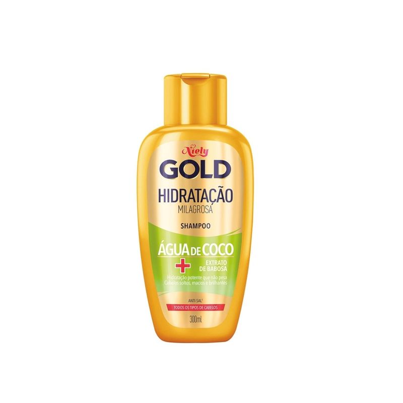 Shampoo-Agua-de-Coco-Niely-Gold-Hidratacao-Milagrosa-Frasco-300ml