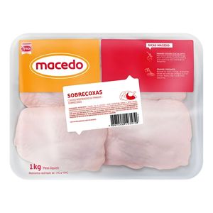 Sobrecoxa de Frango Resfriada Macedo Bandeja 1kg