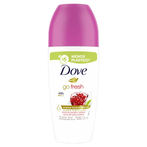 Antitranspirante Roll-On Romã e Verbena Dove Go Fresh 50ml