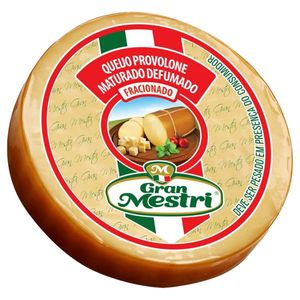 Queijo Provolone Maturado Defumado Fracionado Gran Mestri Kg