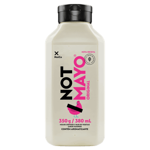 Molho Cremoso à Base de Vegetais Original Not Mayo Squeeze 350g