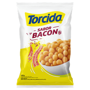 Salgadinho de Trigo Bacon Torcida Pacote 420g