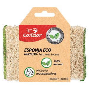 Esponja Vegetal para Lavar Louças Condor Eco