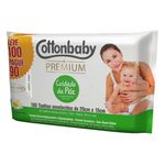 Toalha-Umedecida-Cottonbaby-Premium-Pacote-Leve-100-Pague-90-Unidades