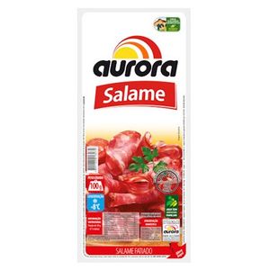 Salame Italiano Fatiado Aurora 100g