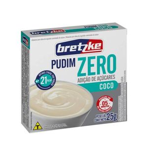 Pó para Pudim Coco Diet Bretzke Caixa 25g