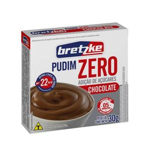 Pó para Pudim Chocolate Zero Bretzke Caixa 30g