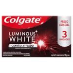 Pack-Creme-Dental-Carvao-Ativado-Colgate-Luminous-White-Caixa-3-Unidades-70g-Cada