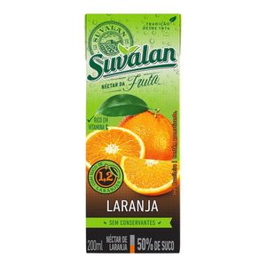 Néctar Laranja Suvalan Caixa 200ml