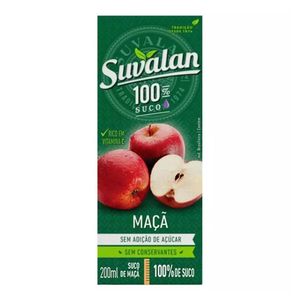 Suco Maçã Suvalan Caixa 200ml