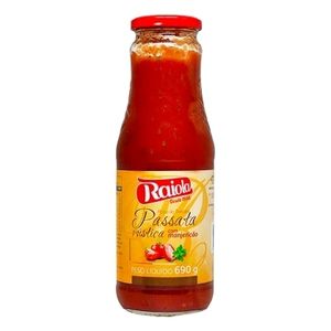 Passata de Tomate Rústica Manjericão Raiola Vidro 690g