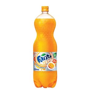 Refrigerante Laranja Fanta Zero Garrafa 2L