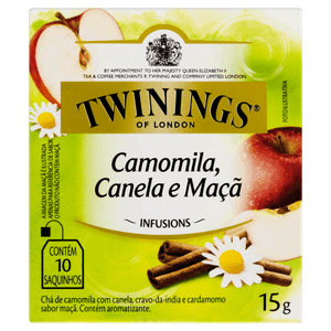 Chá de Camomila, Canela e Maçã Twinings 15g