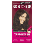 Kit-Coloracao-Creme-6-7-Marrom-Natural-Irresistivel-Biocolor