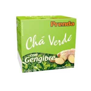 Chá Verde Gengibre Prenda 18g 10 Unidades