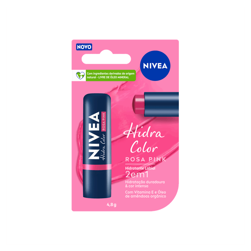 Hidratante-Labial-Rosa-Pink-Nivea-Hidra-Color-Blister-48g