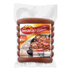 Linguiça Tipo Calabresa Defumada Seara 2,5kg