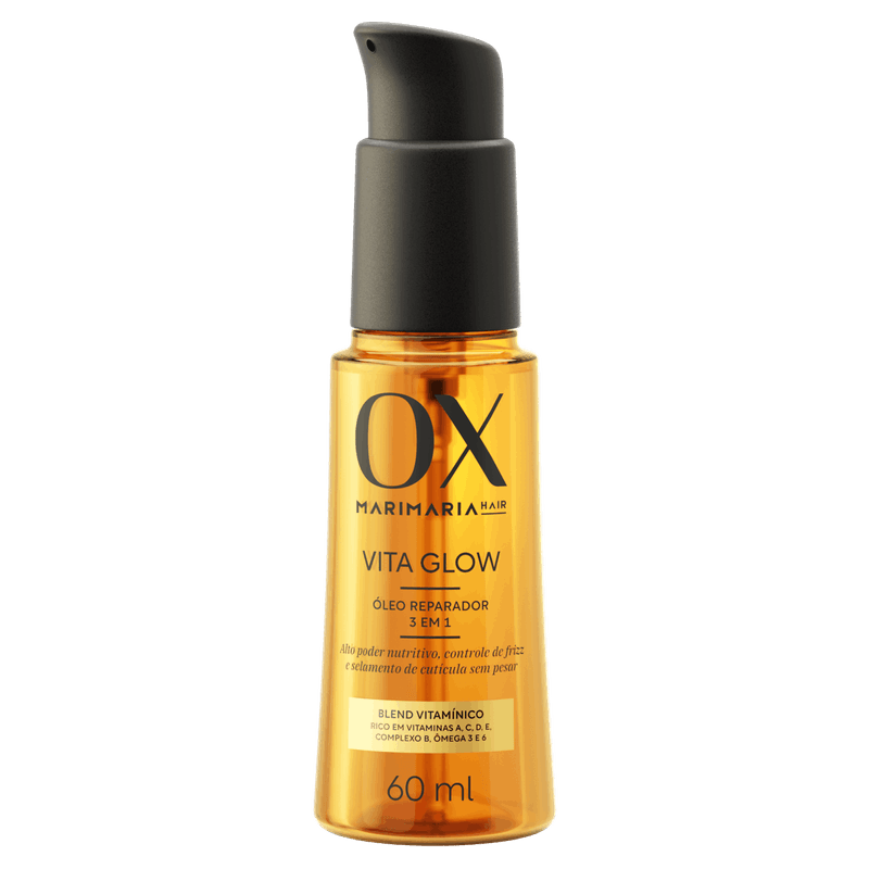 Oleo-Reparador-Mari-Maria-Hair-OX-Cosmeticos-Vita-Glow-Frasco-60ml