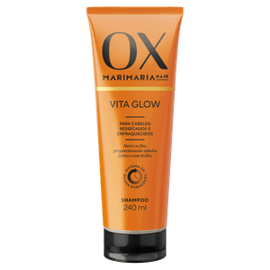 Shampoo Mari Maria Hair OX Cosméticos Vita Glow Bisnaga 240ml