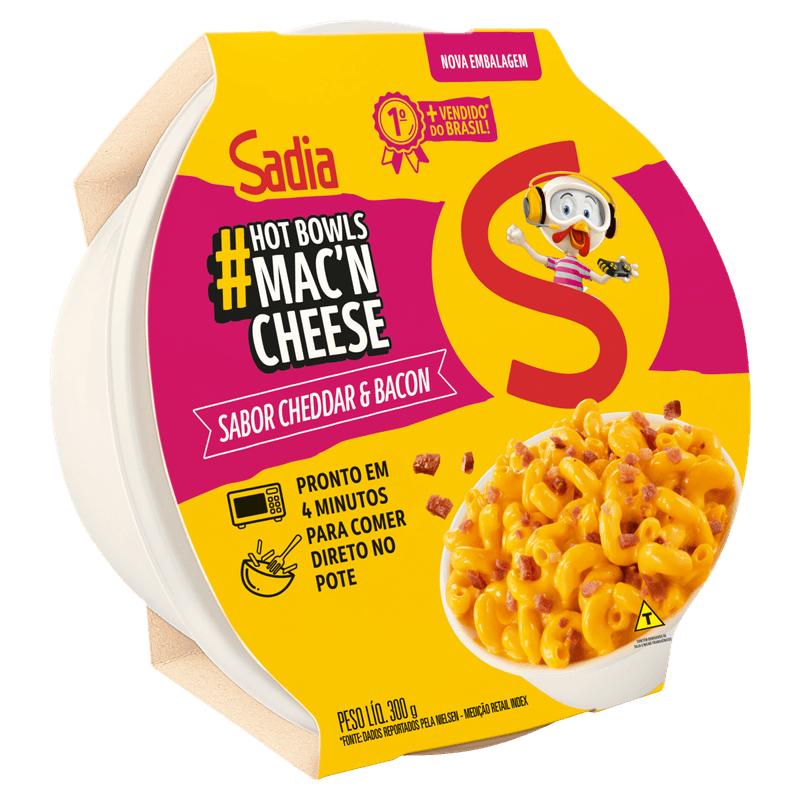 Mac-n-Cheese-Cheddar---Bacon-Sadia-Hot-Bowls-Pote-300g