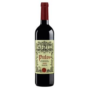 Vinho Português Tinto Seco Carmim Putos Alicante Bouschet Aragonez Trincadeira Alentejo Garrafa 750ml