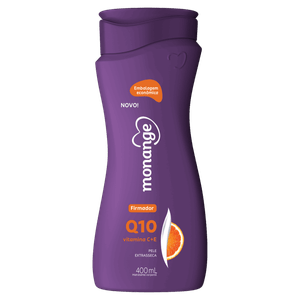 Hidratante Corporal Firmador Pele Extrasseca Monange Q10 Frasco 400ml Embalagem Econômica