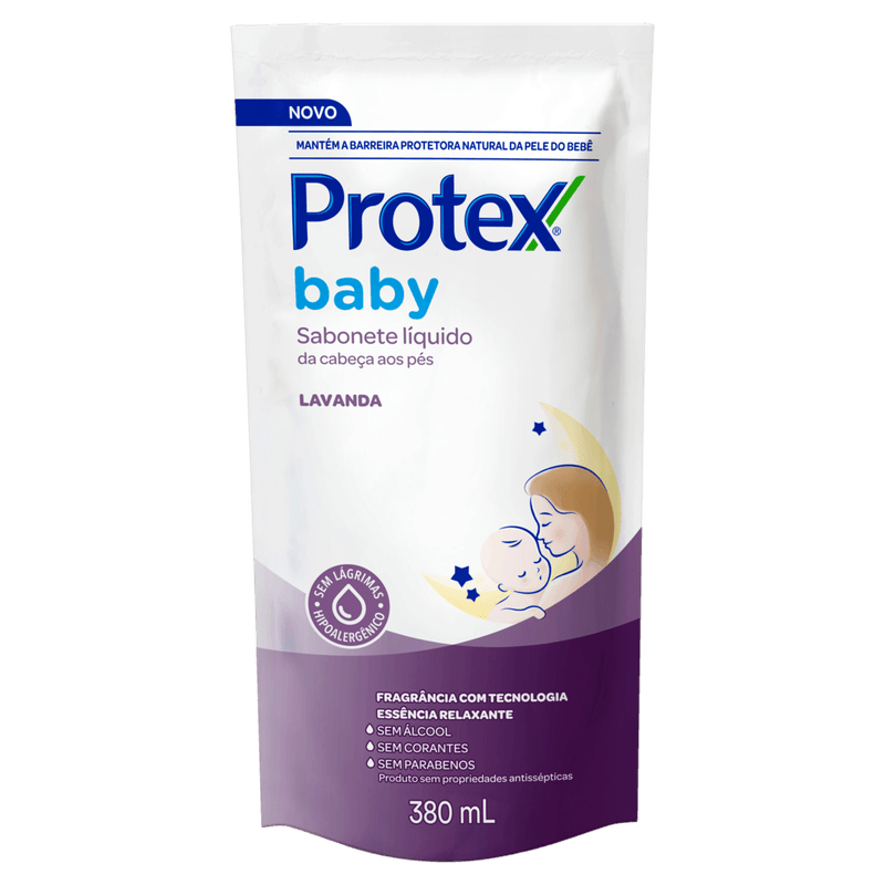 Sabonete-Liquido-da-Cabeca-aos-Pes-Lavanda-Protex-Baby-Sache-380ml-Refil