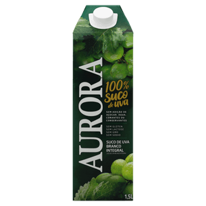 Suco Integral Uva Branco Aurora Caixa 1,5l