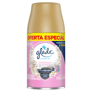 Odorizador de Ambiente Lembranças de Infância Glade Automatic Frasco 269ml Refil Oferta Especial