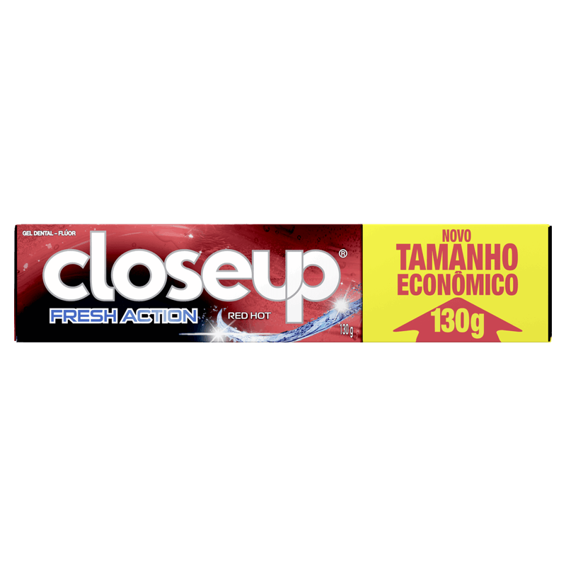Gel-Dental-Red-Hot-Closeup-Fresh-Action-Caixa-130g-Tamanho-Economico