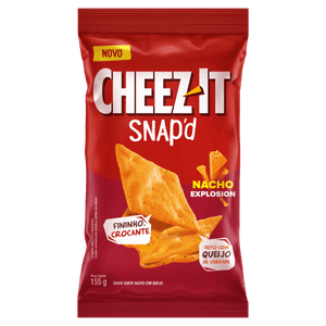 Snack Nacho Explosion Cheez-It Snap'd Pacote 155g