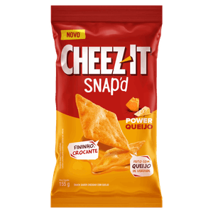 Snack Power Queijo Cheez-It Snap'd Pacote 155g