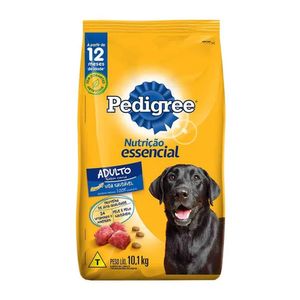 Ração Pedigree Essencial Leve 10,1kg Pague 9kg pe 10,1kg