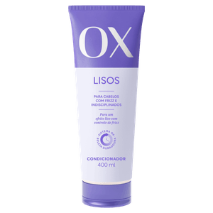 Condicionador OX Cosméticos Liso Duradouro Bisnaga 400ml