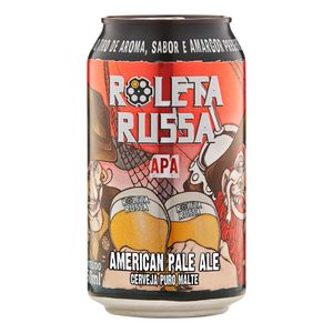 Cerveja Roleta Russa Apa LT 350ML