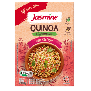 Quinoa em Grãos Orgânica Jasmine Caixa 200g