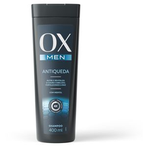 Shampoo Antiqueda OX Cosméticos Men Frasco 400ml